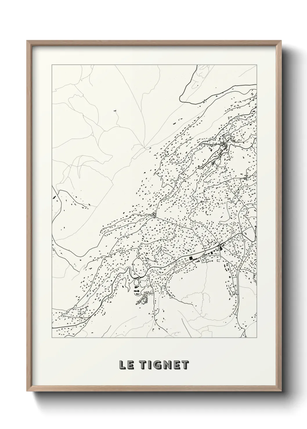 Un poster carteLe Tignet