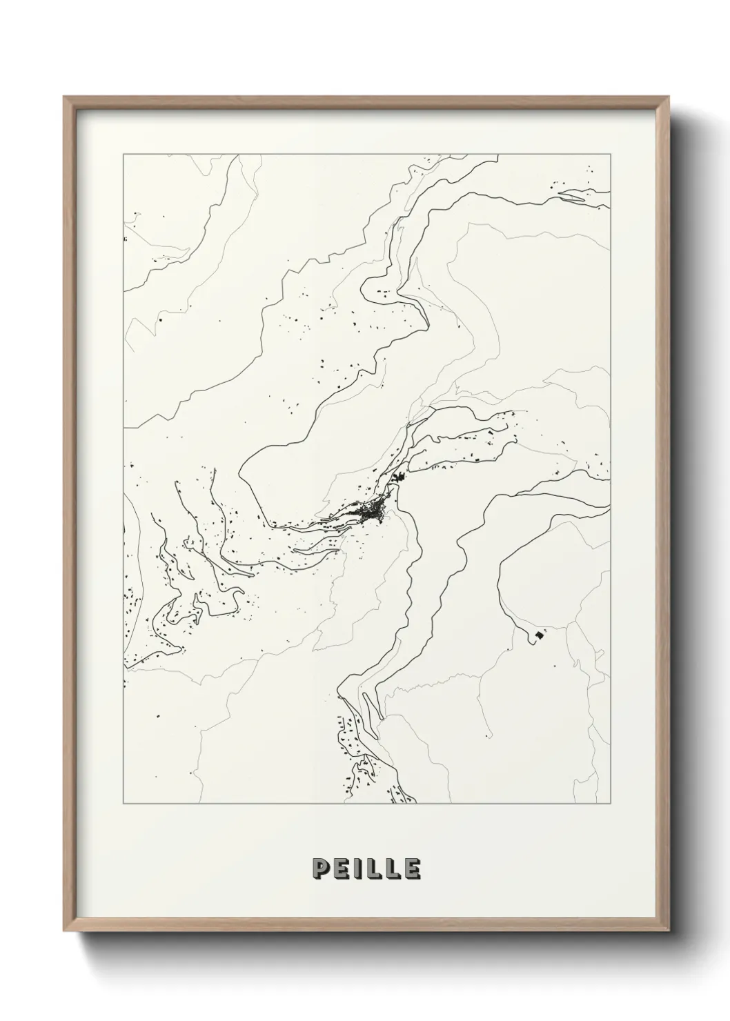 Un poster cartePeille