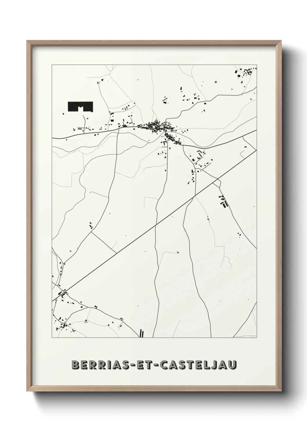 Un poster carteBerrias-et-Casteljau