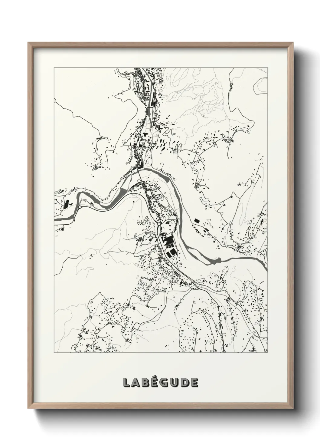 Un poster carteLabégude