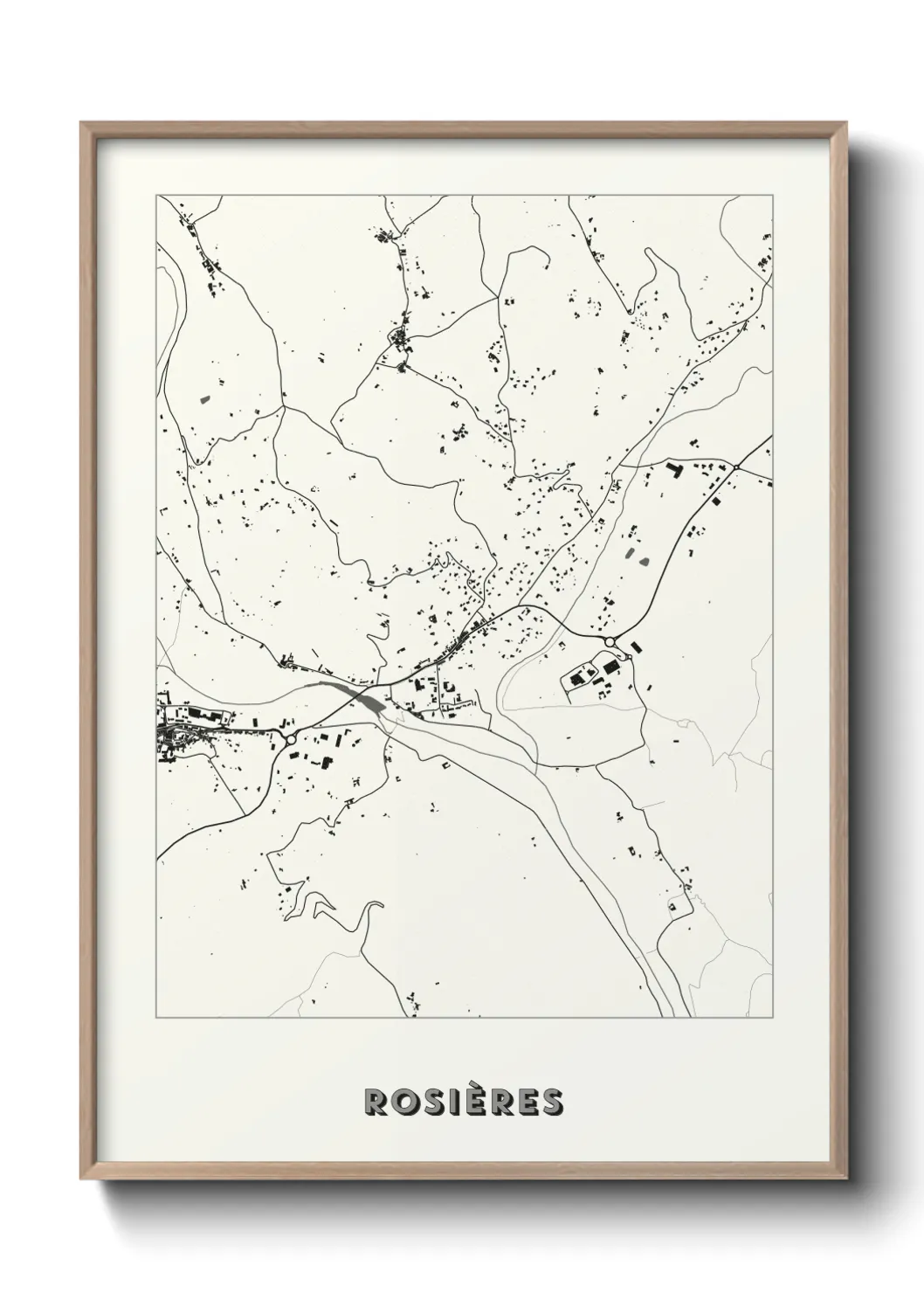 Un poster carteRosières