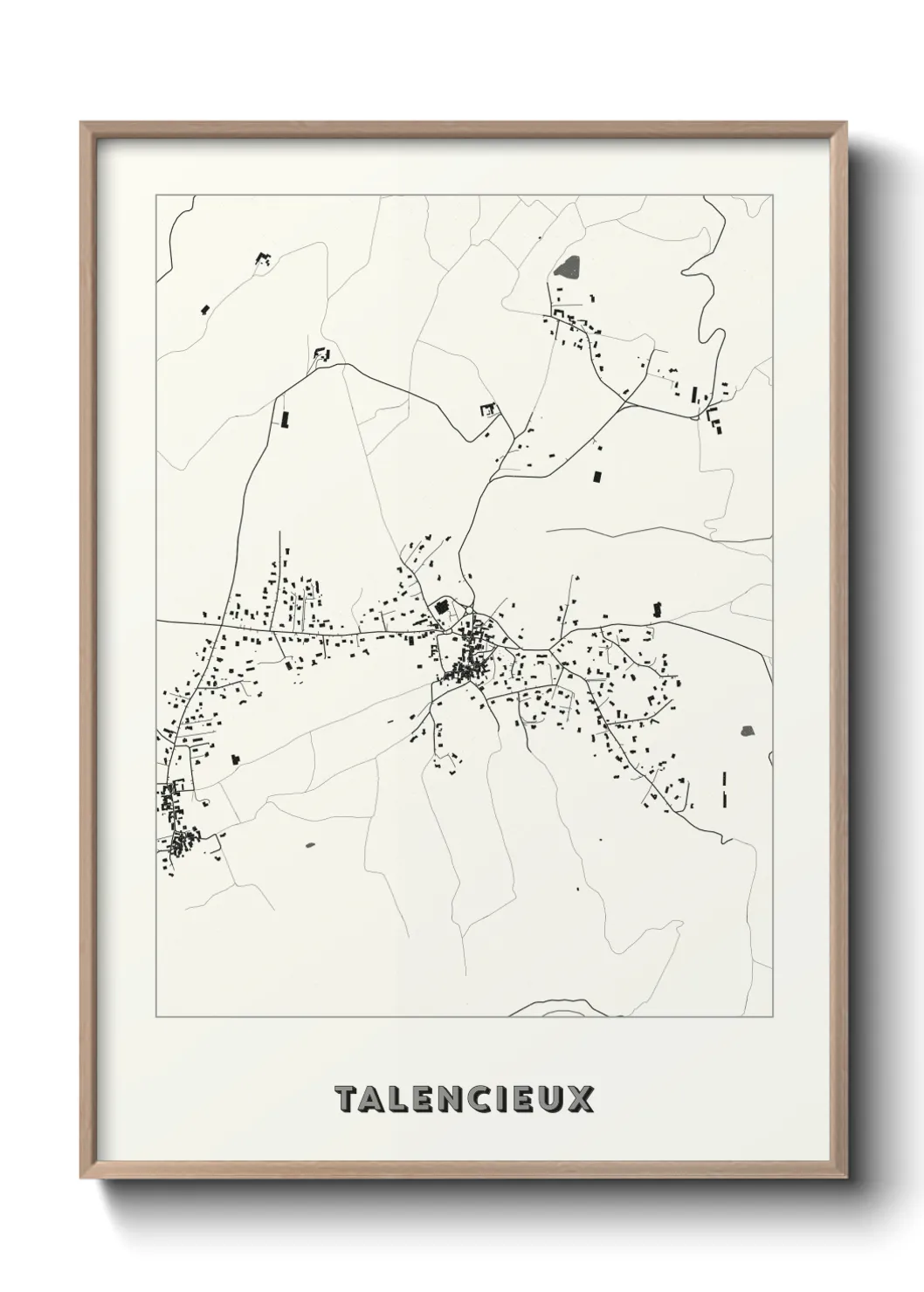 Un poster carteTalencieux