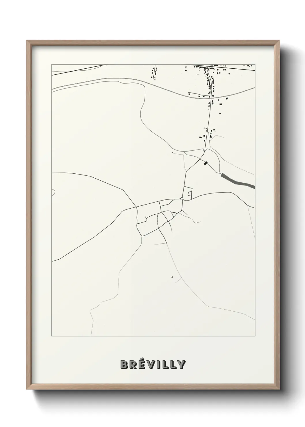 Un poster carteBrévilly