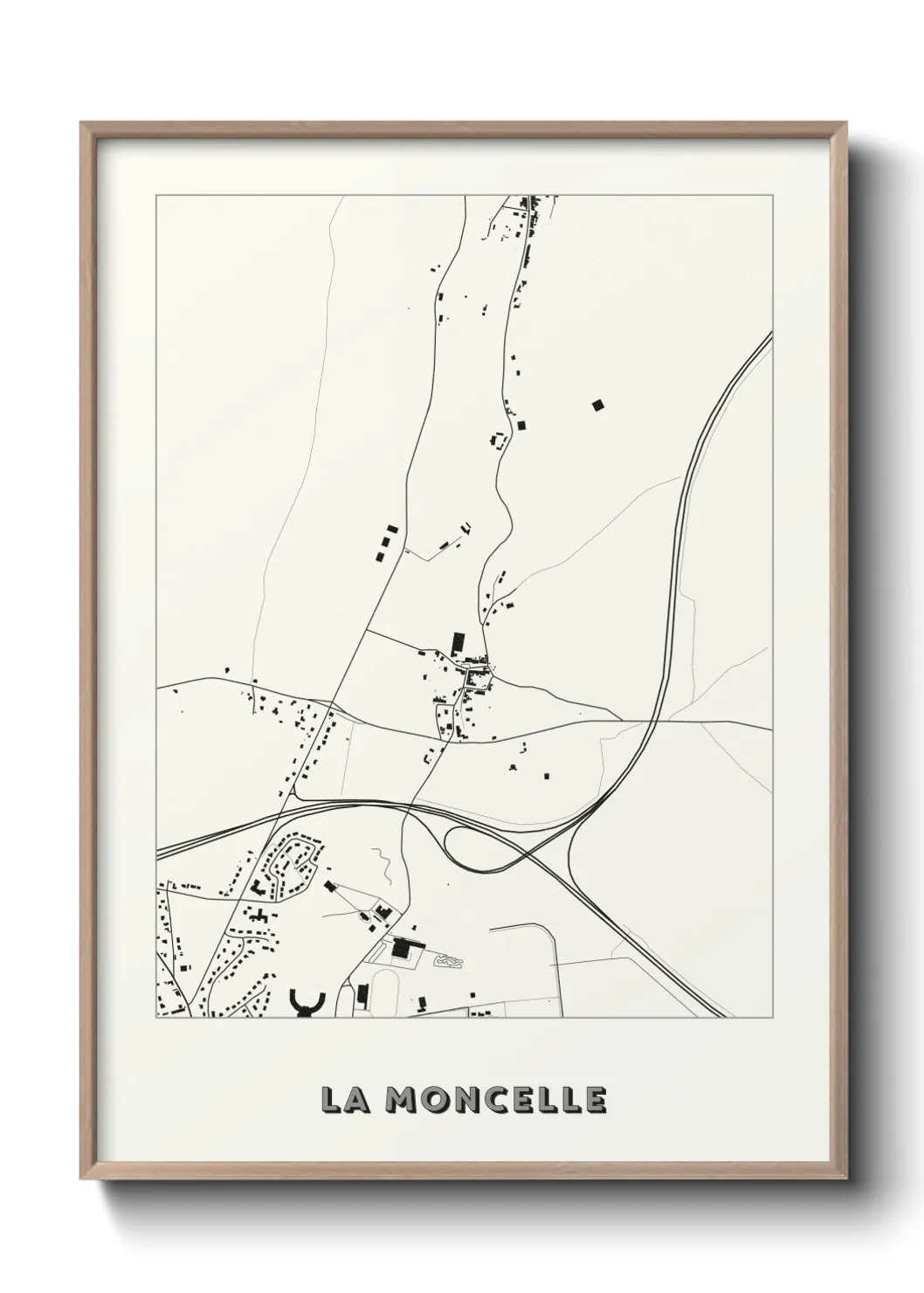 Un poster carteLa Moncelle