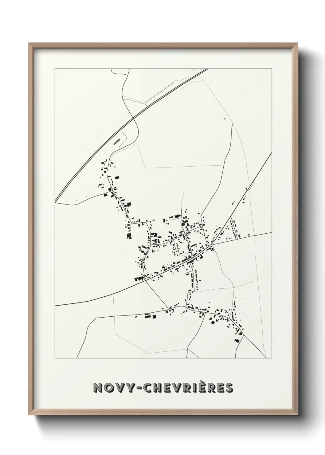 Un poster carteNovy-Chevrières