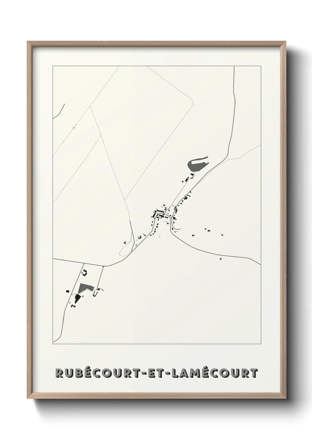 Un poster carteRubécourt-et-Lamécourt