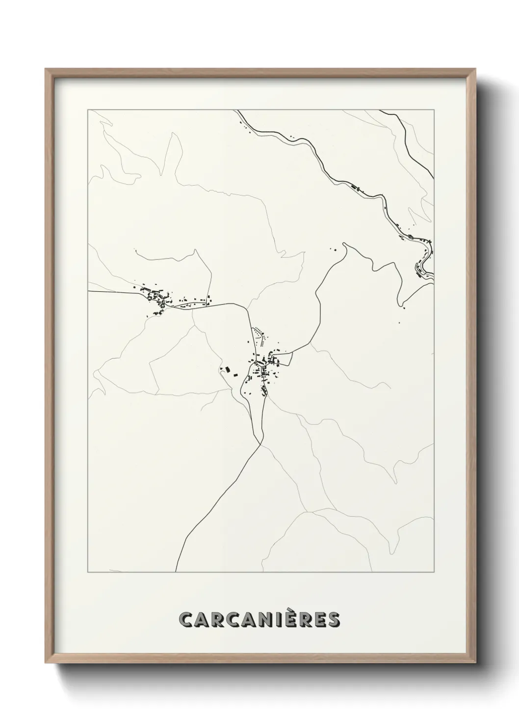 Un poster carteCarcanières