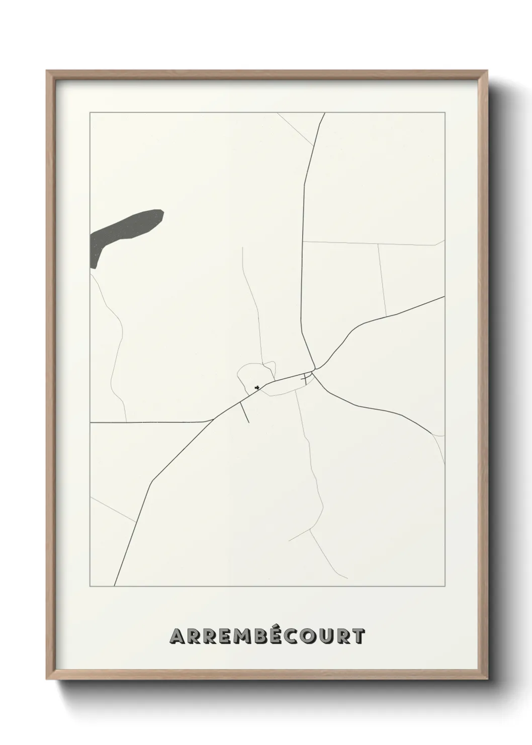 Un poster carteArrembécourt