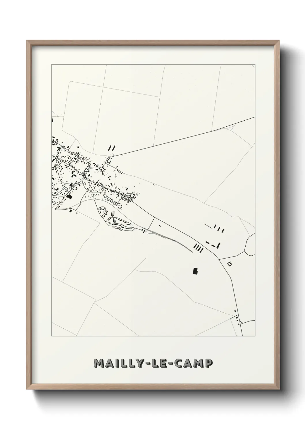 Un poster carteMailly-le-Camp