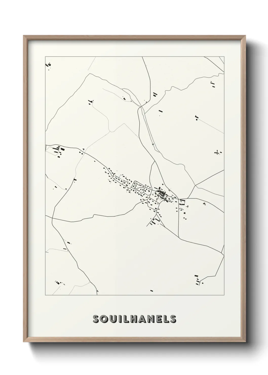 Un poster carteSouilhanels