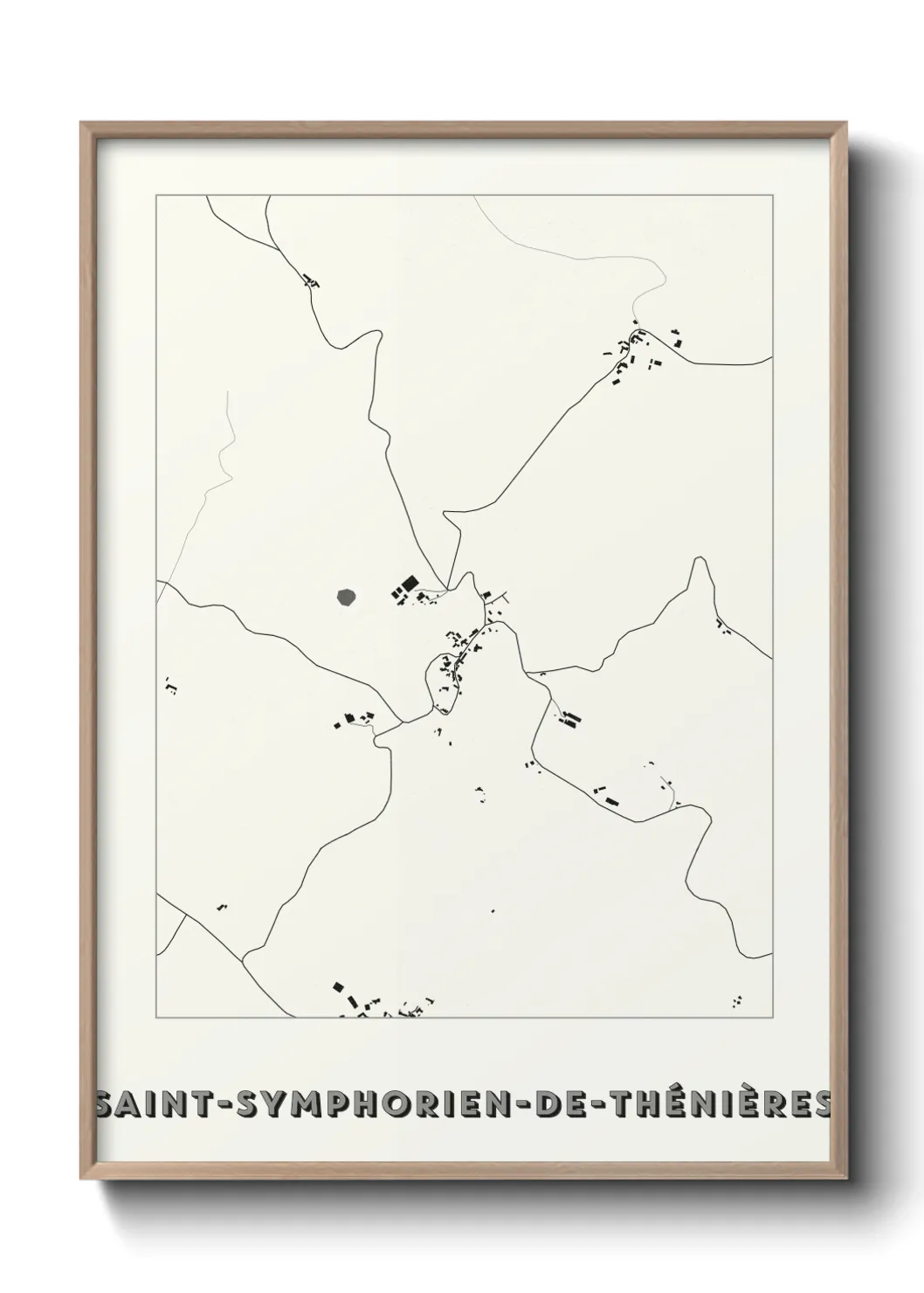 Un poster carteSaint-Symphorien-de-Thénières