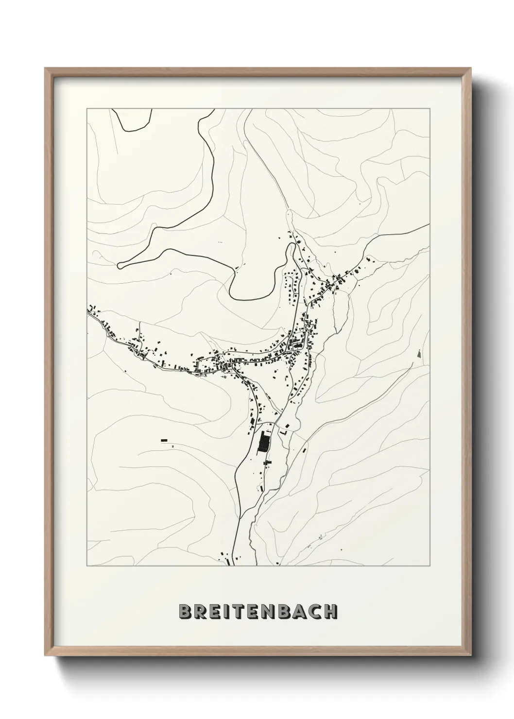 Un poster carteBreitenbach