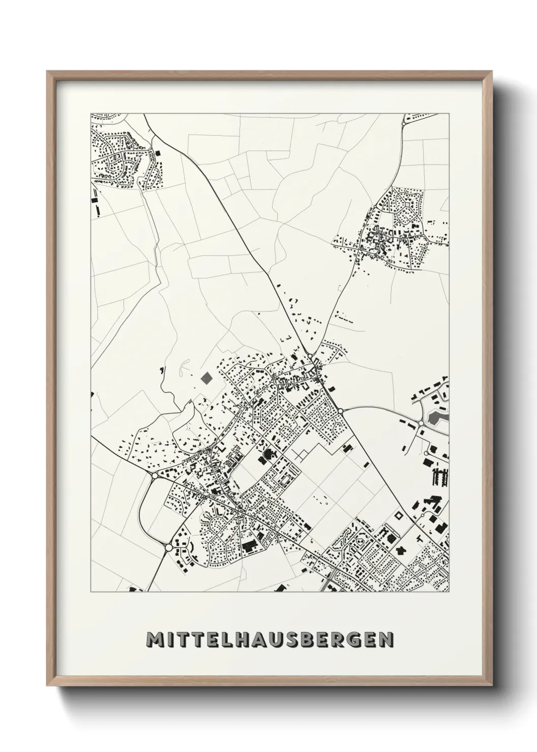 Un poster carteMittelhausbergen