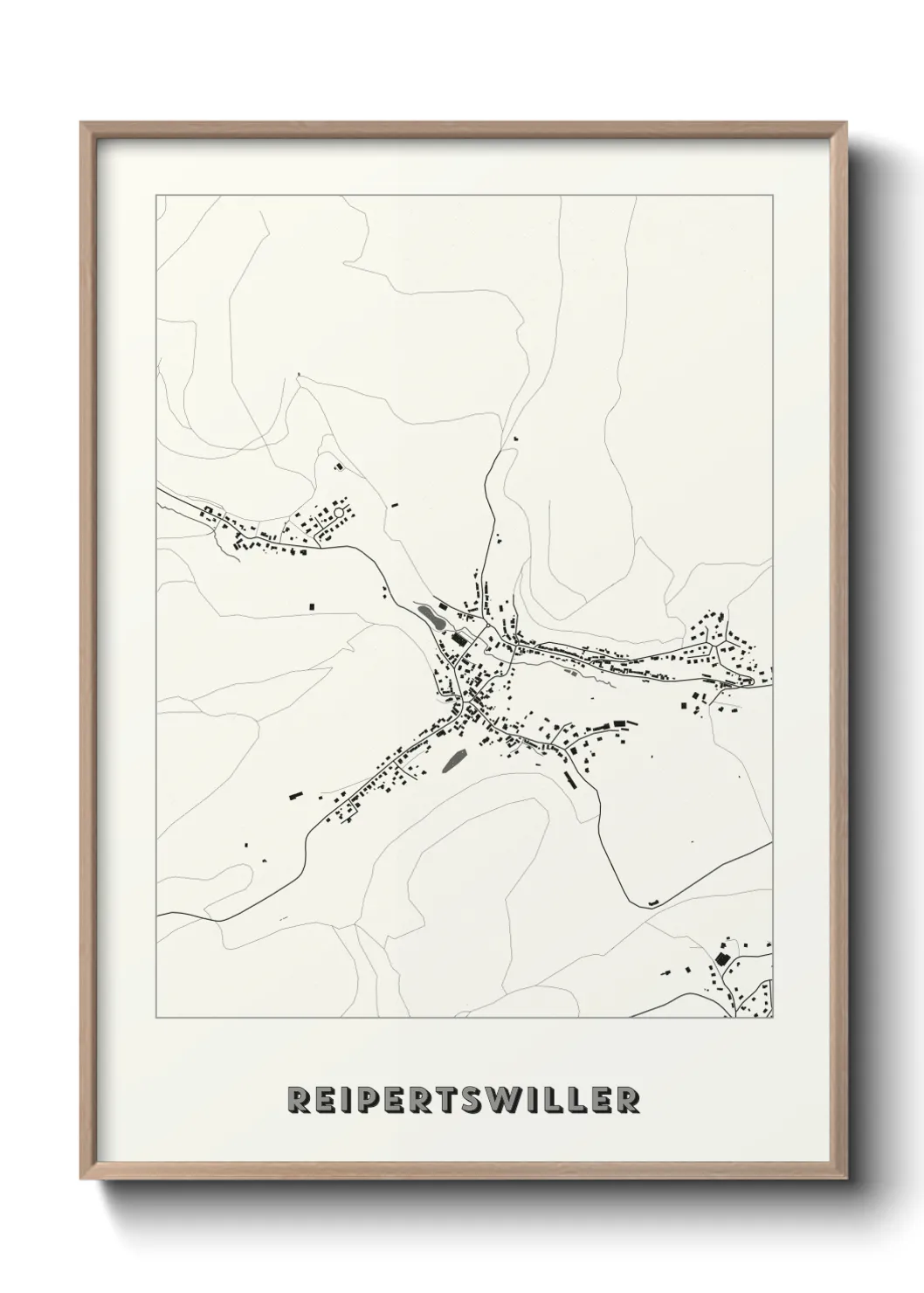 Un poster carteReipertswiller