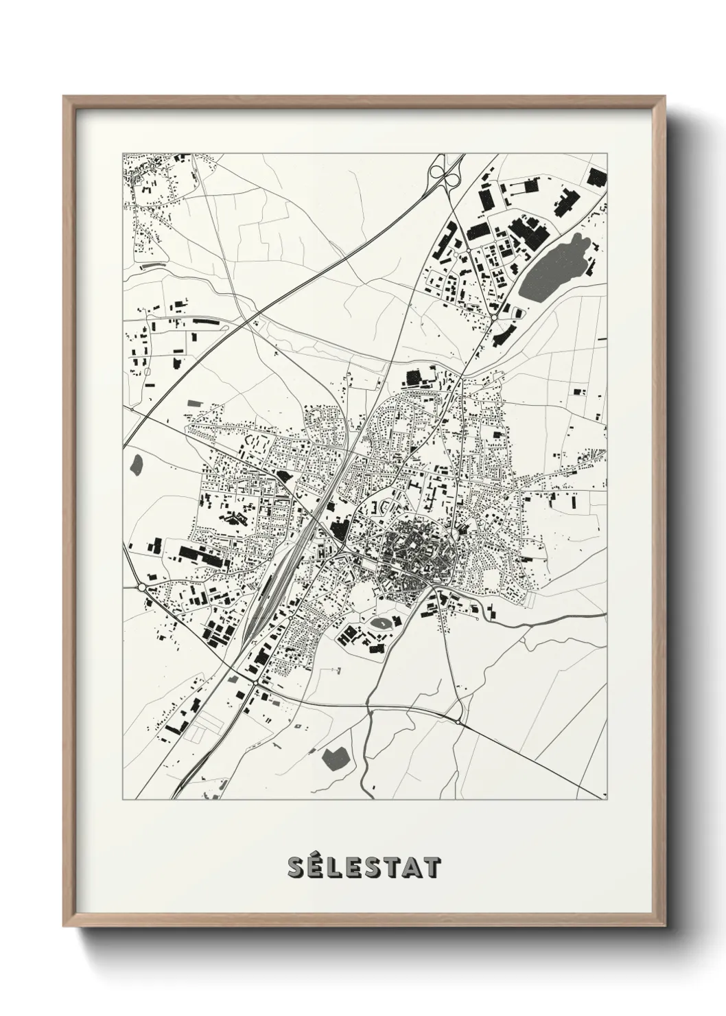 Un poster carteSélestat