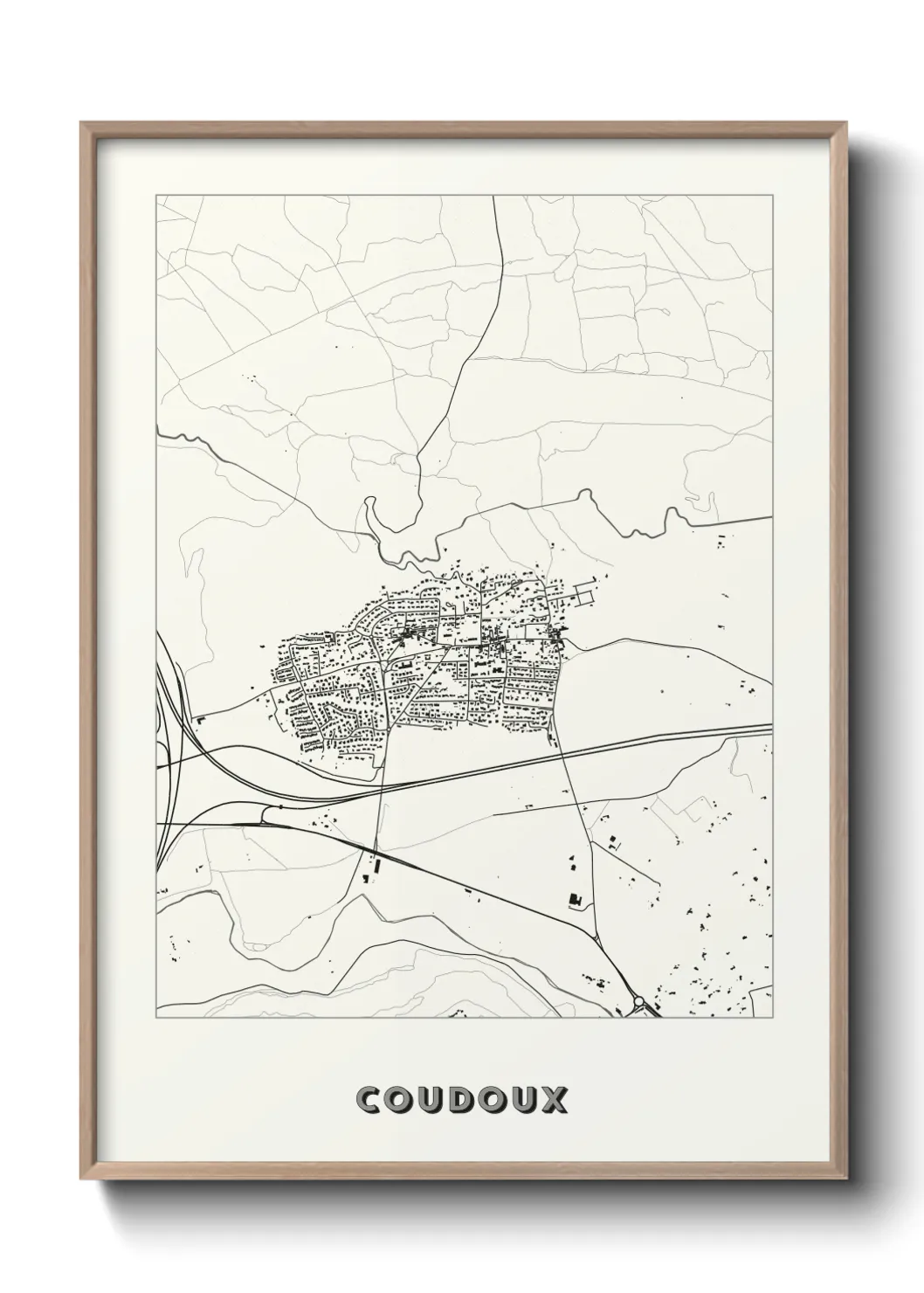 Un poster carteCoudoux