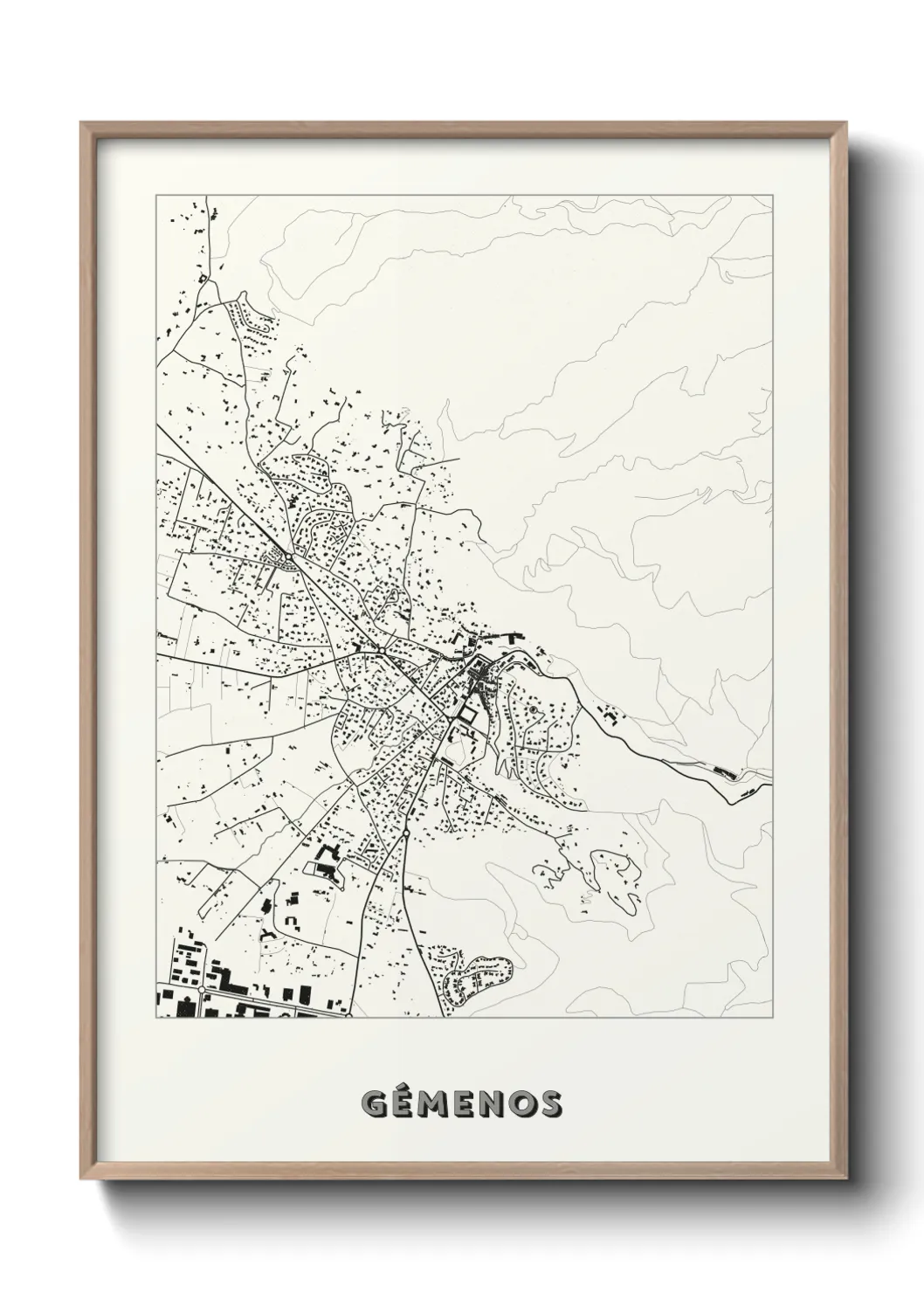 Un poster carteGémenos