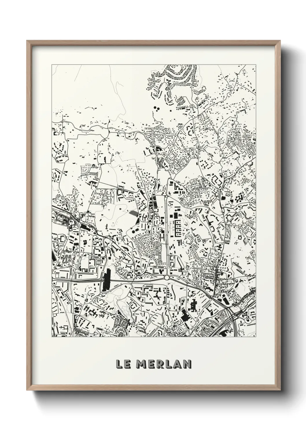 Un poster carteLe Merlan