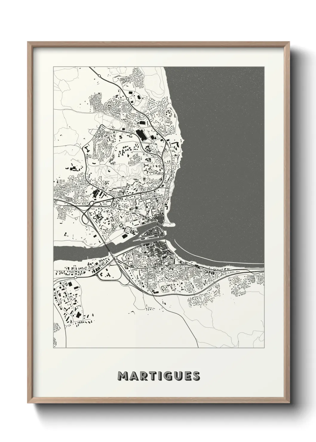 Un poster carteMartigues