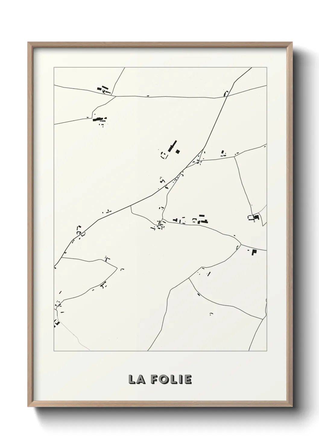 Un poster carteLa Folie