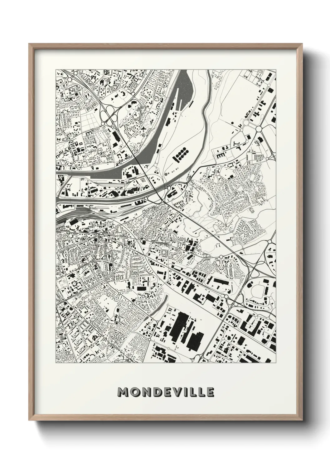 Un poster carteMondeville