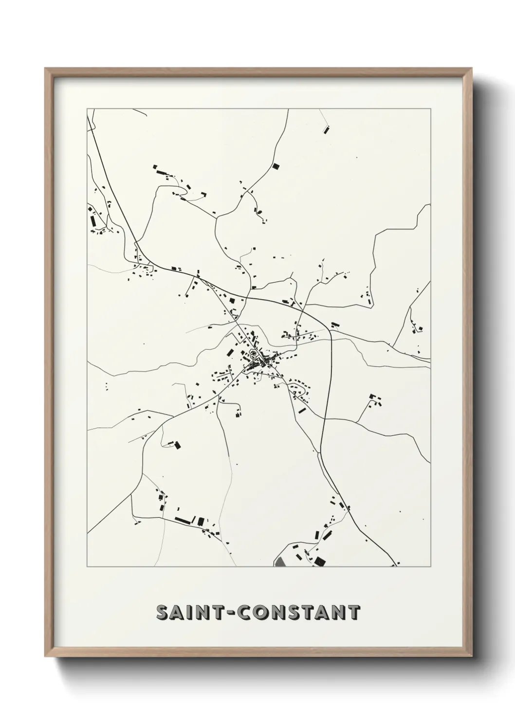 Un poster carteSaint-Constant