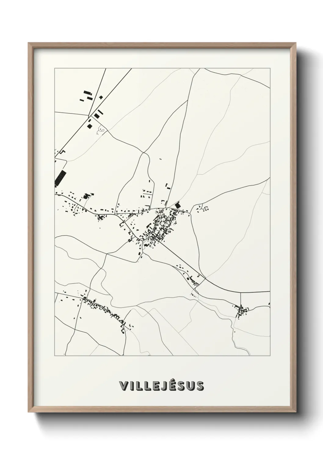 Un poster carteVillejésus