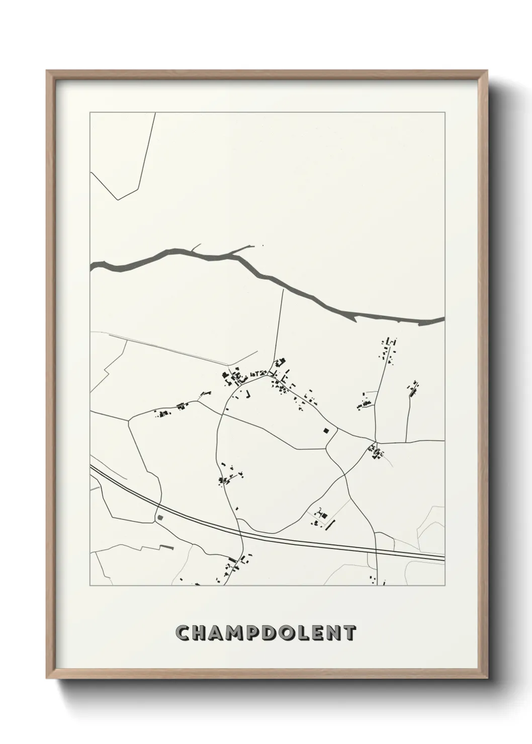 Un poster carteChampdolent