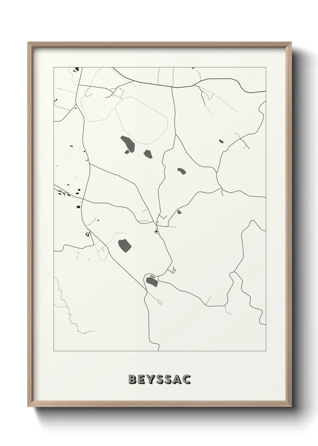 Un poster carteBeyssac