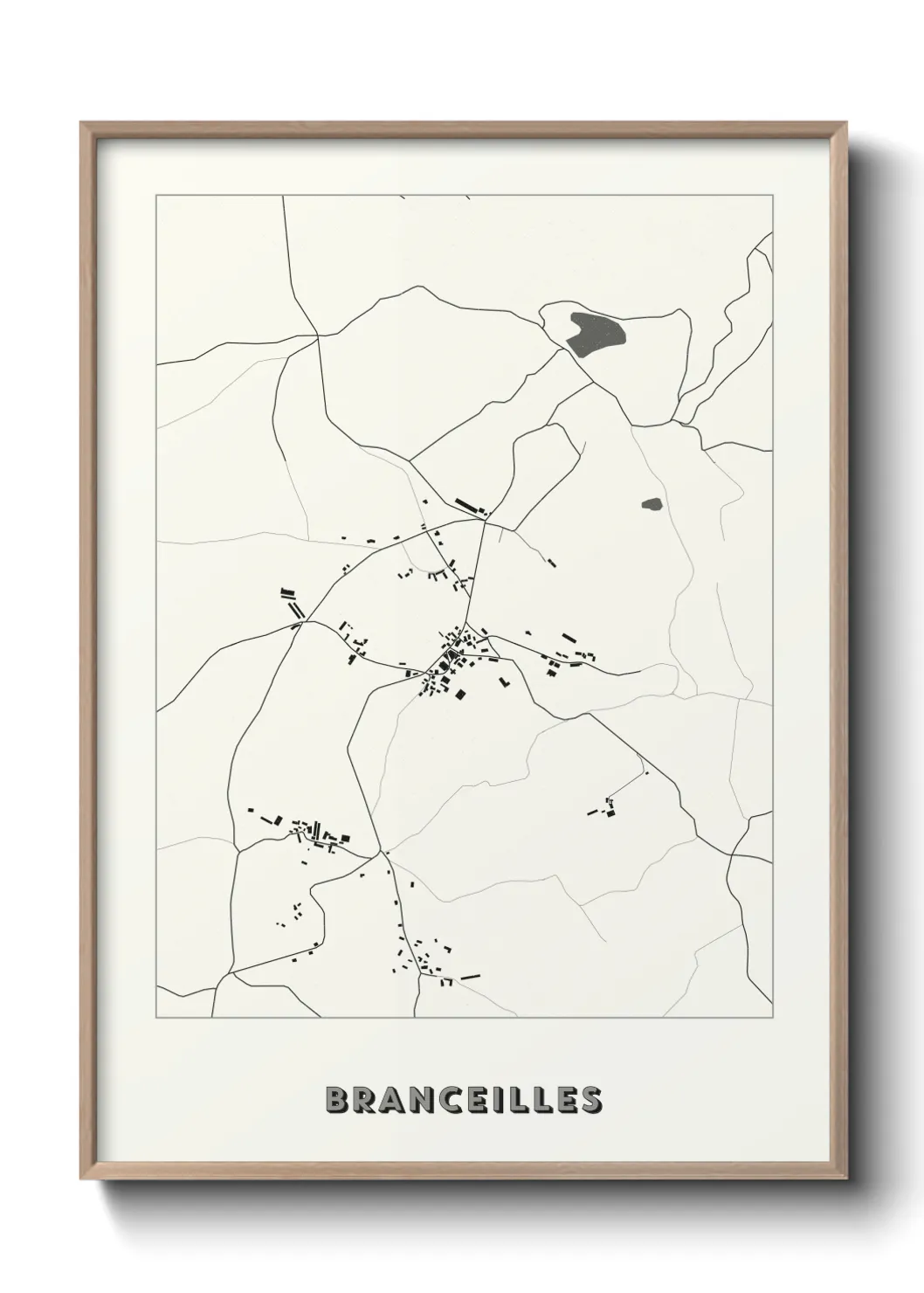 Un poster carteBranceilles