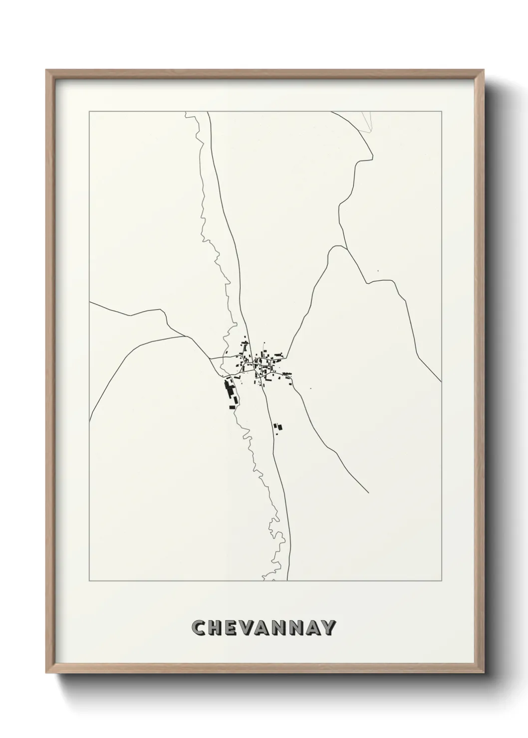 Un poster carteChevannay