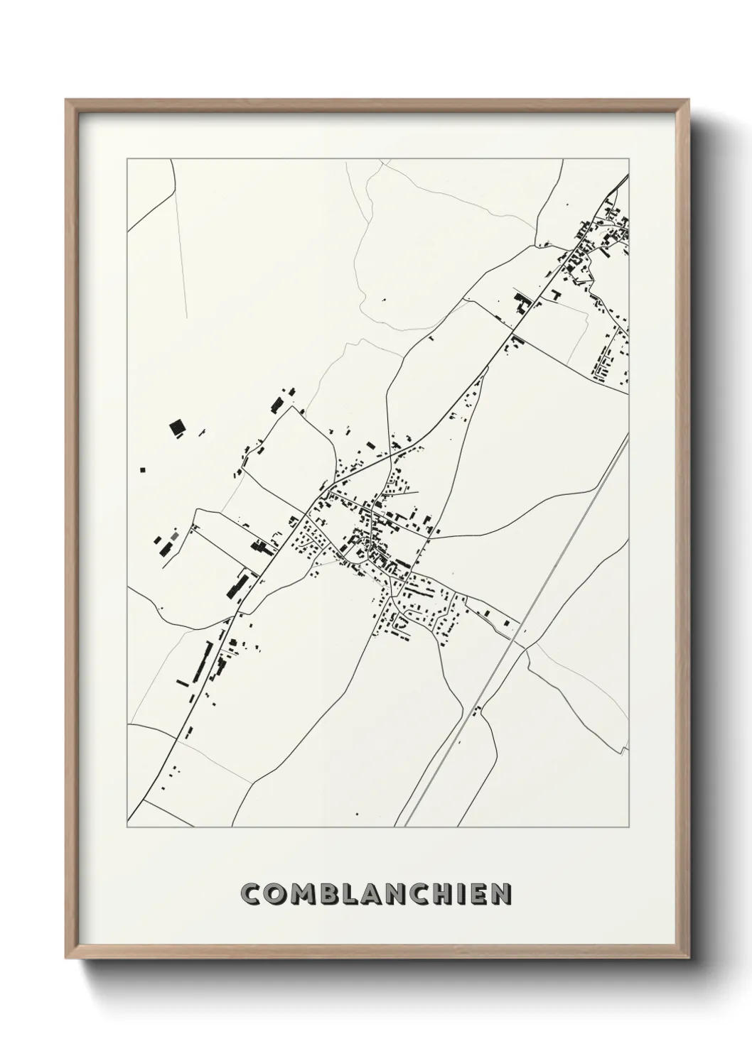 Un poster carteComblanchien