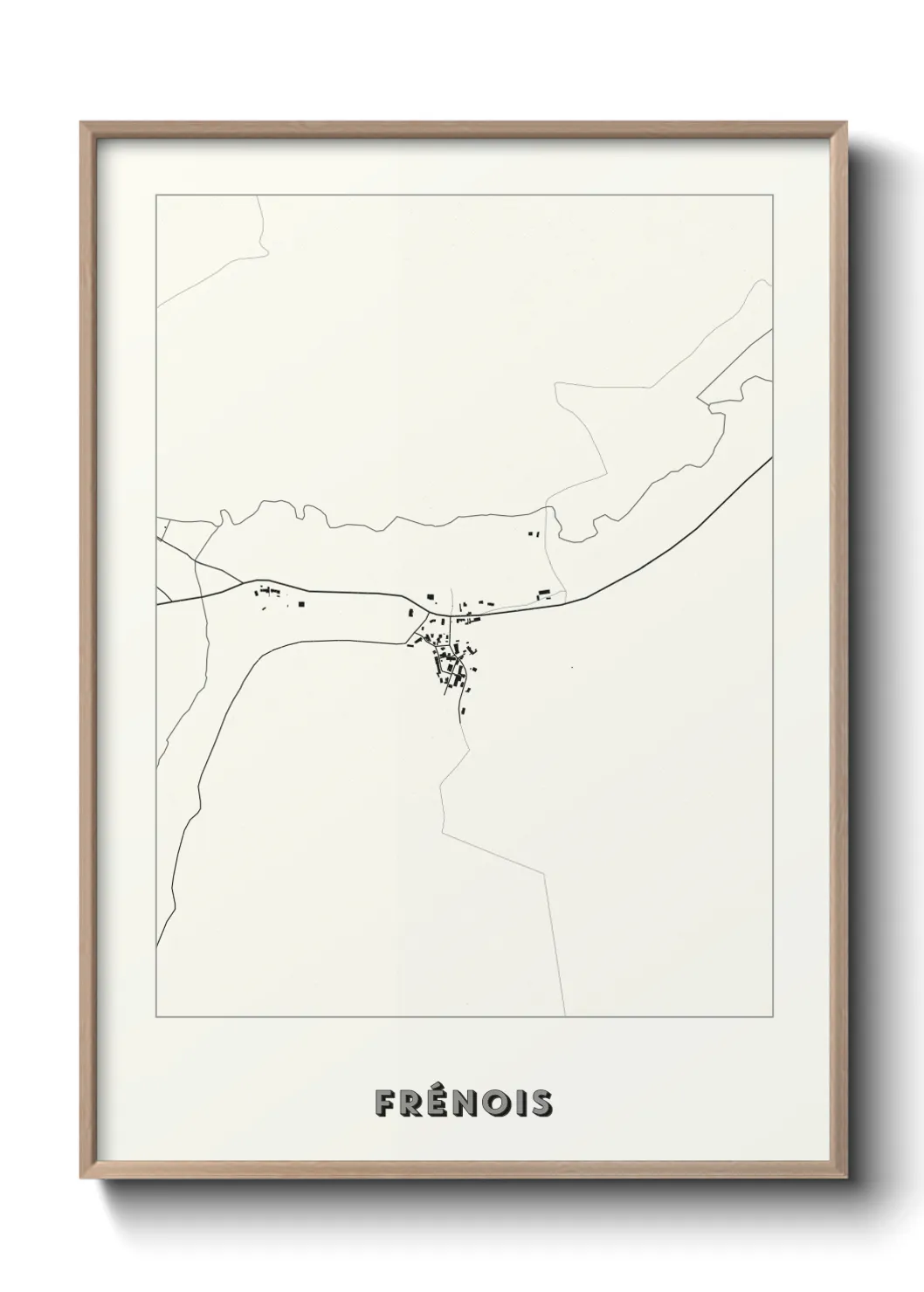 Un poster carteFrénois