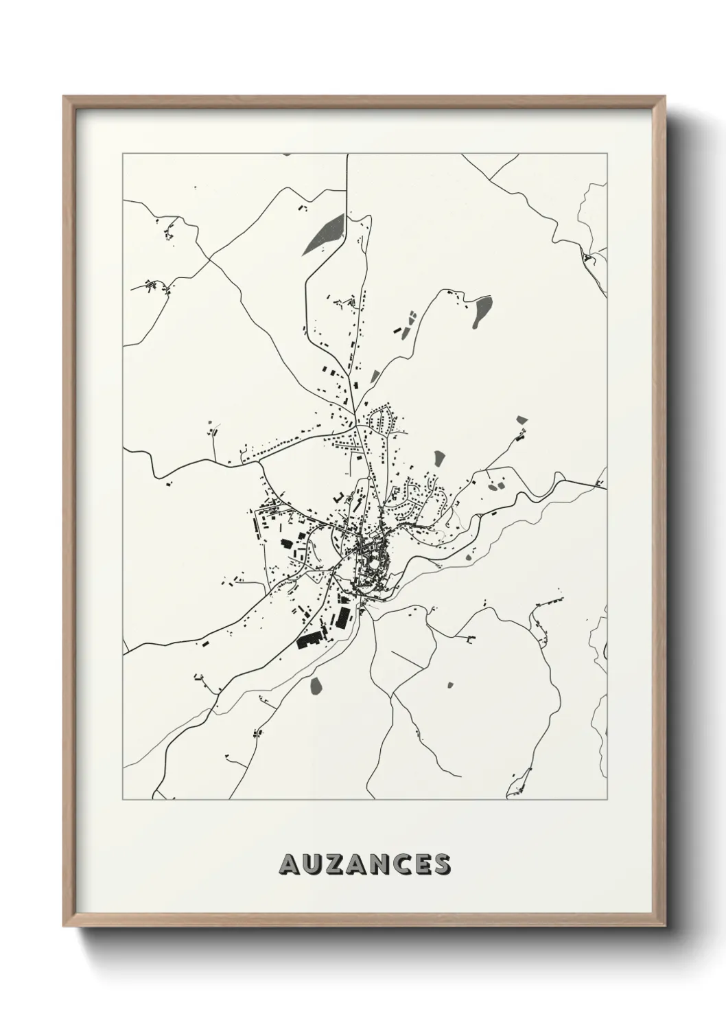 Un poster carteAuzances