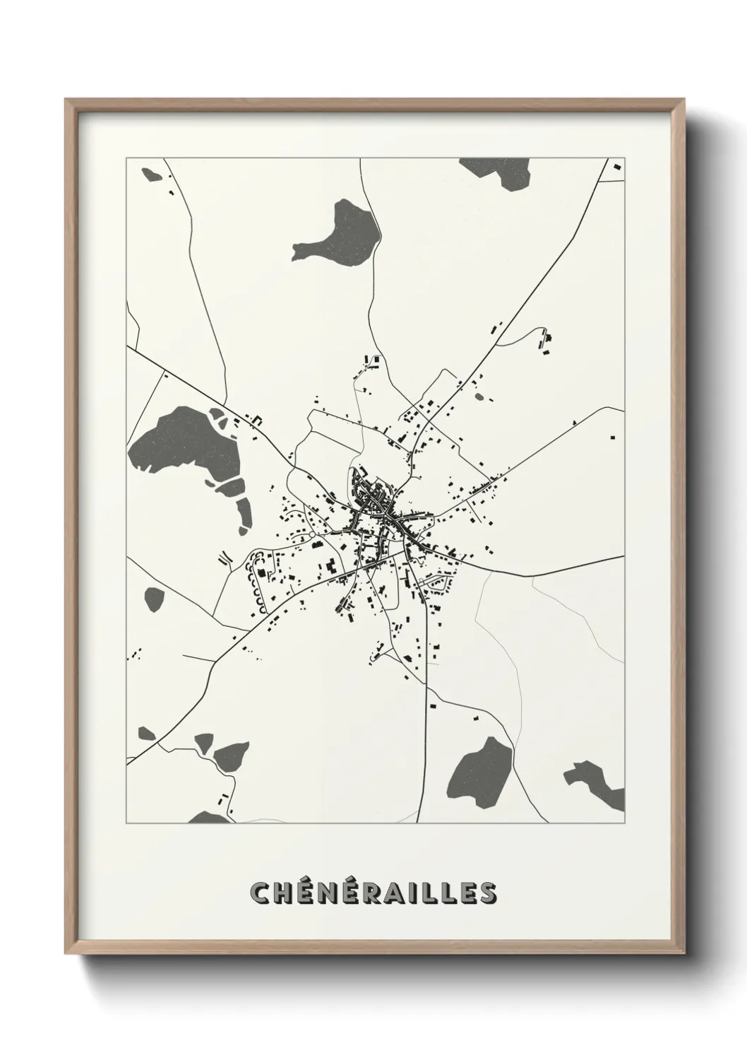 Un poster carteChénérailles