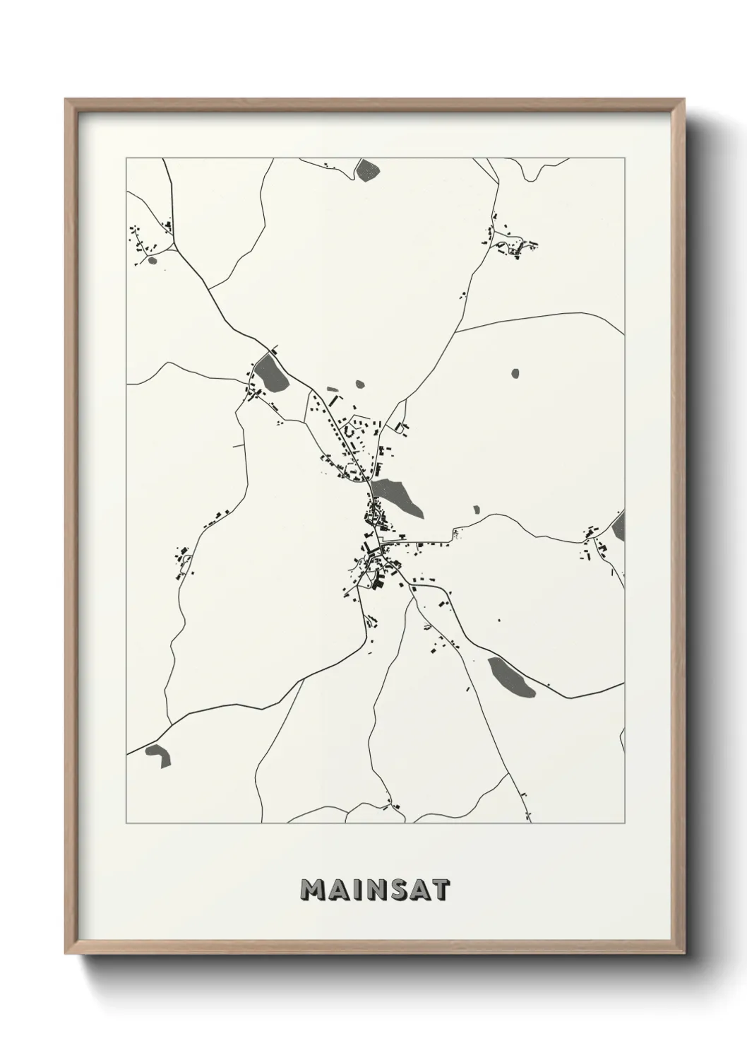 Un poster carteMainsat