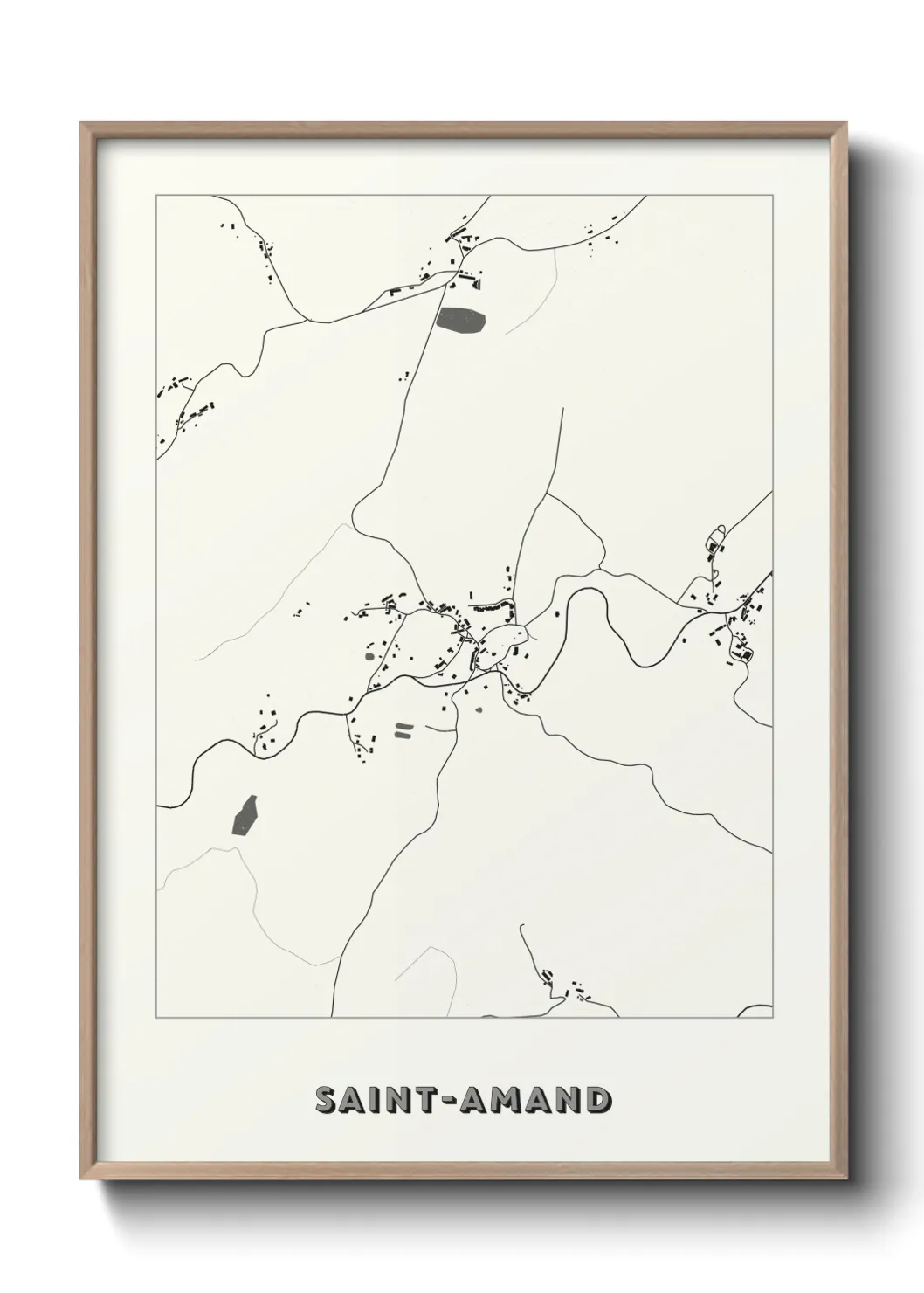 Un poster carteSaint-Amand