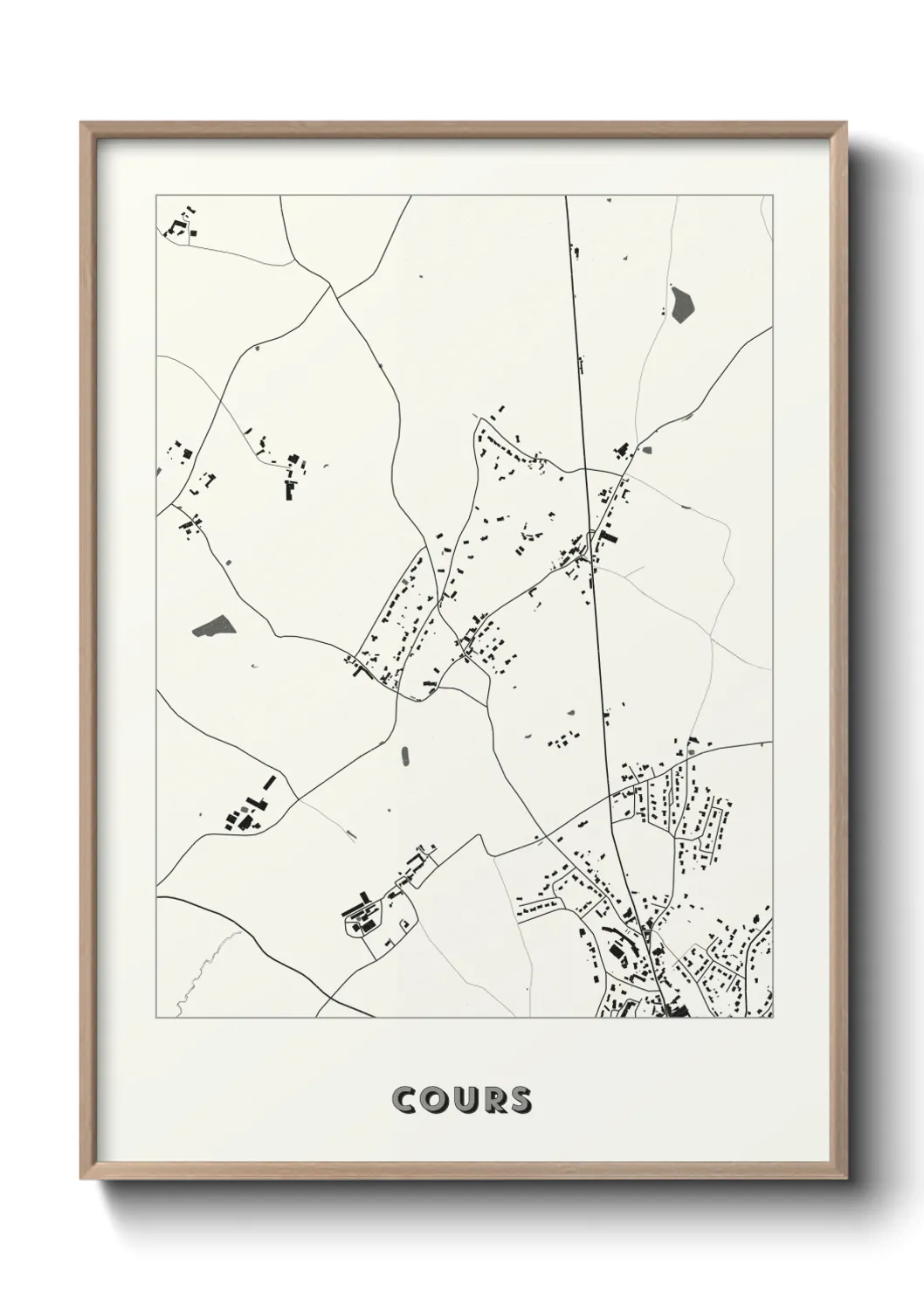 Un poster carteCours