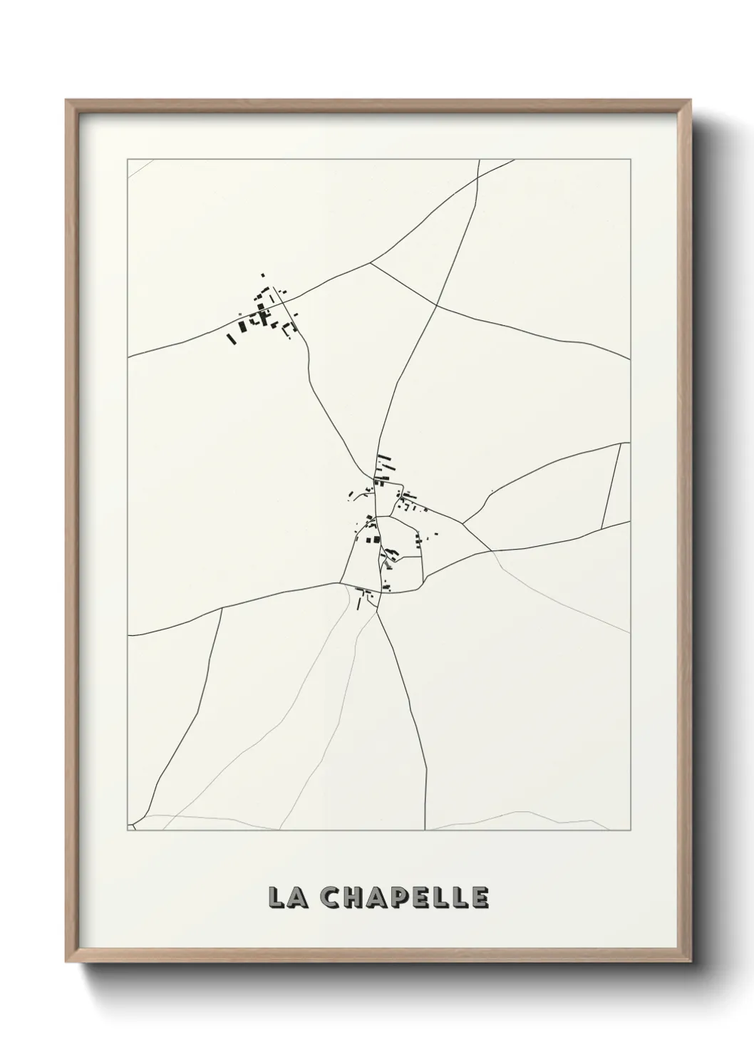 Un poster carteLa Chapelle