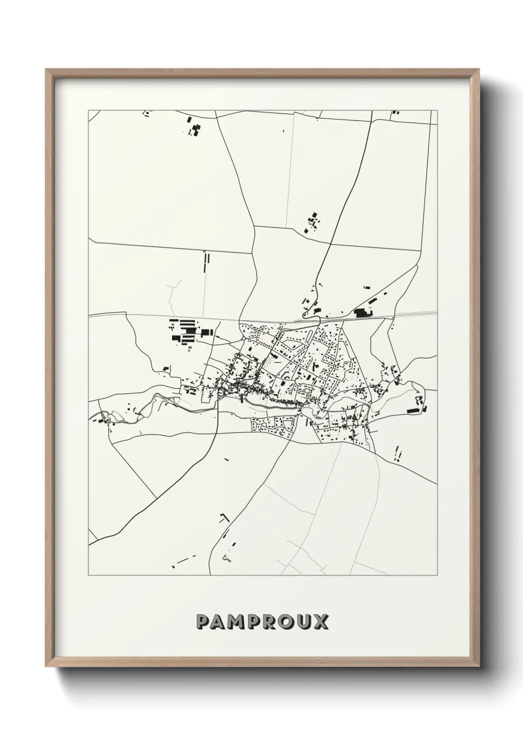 Un poster cartePamproux