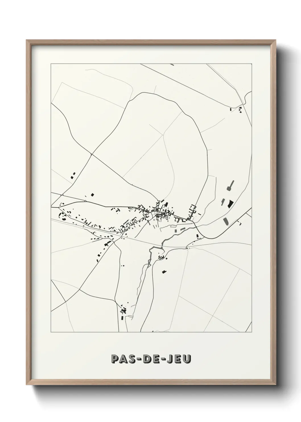 Un poster cartePas-de-Jeu