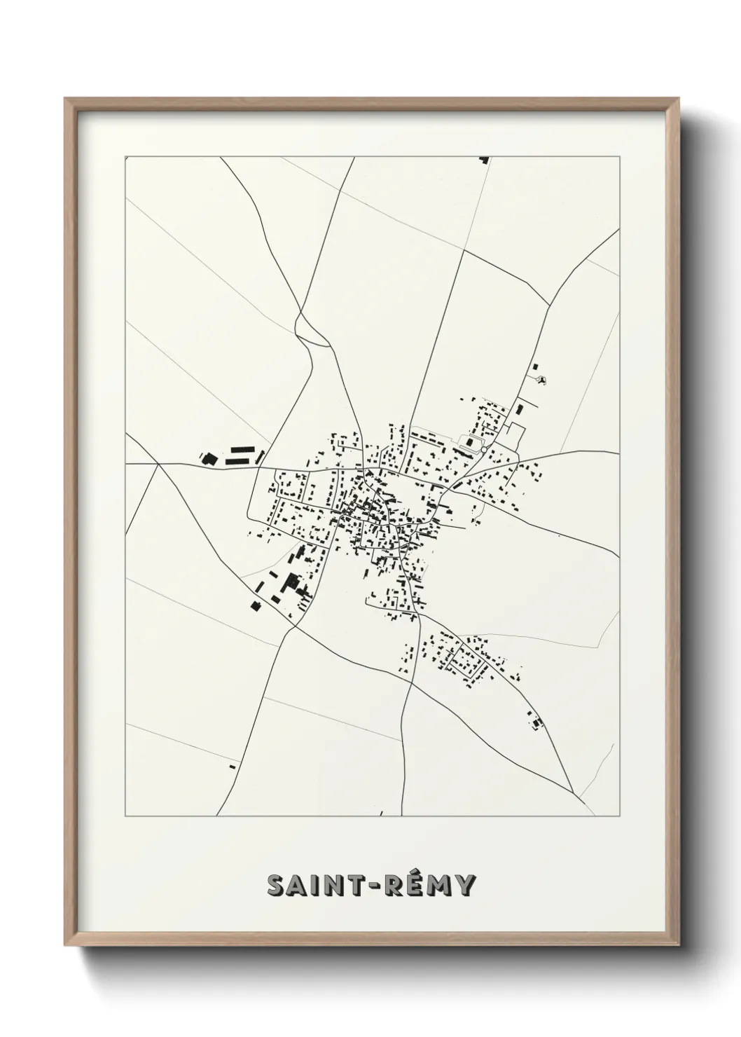 Un poster carteSaint-Rémy