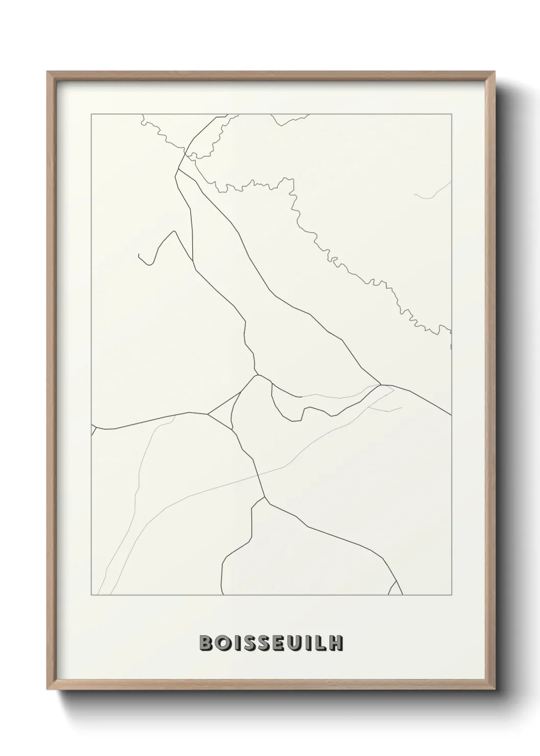 Un poster carteBoisseuilh