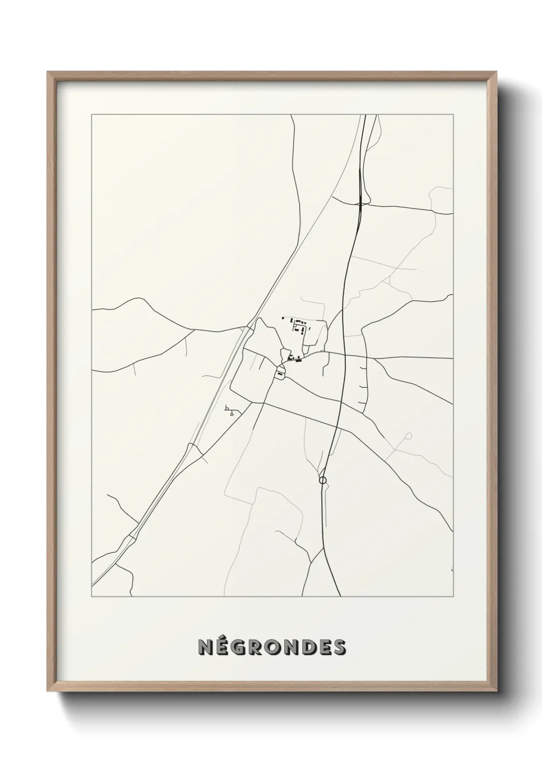 Un poster carteNégrondes