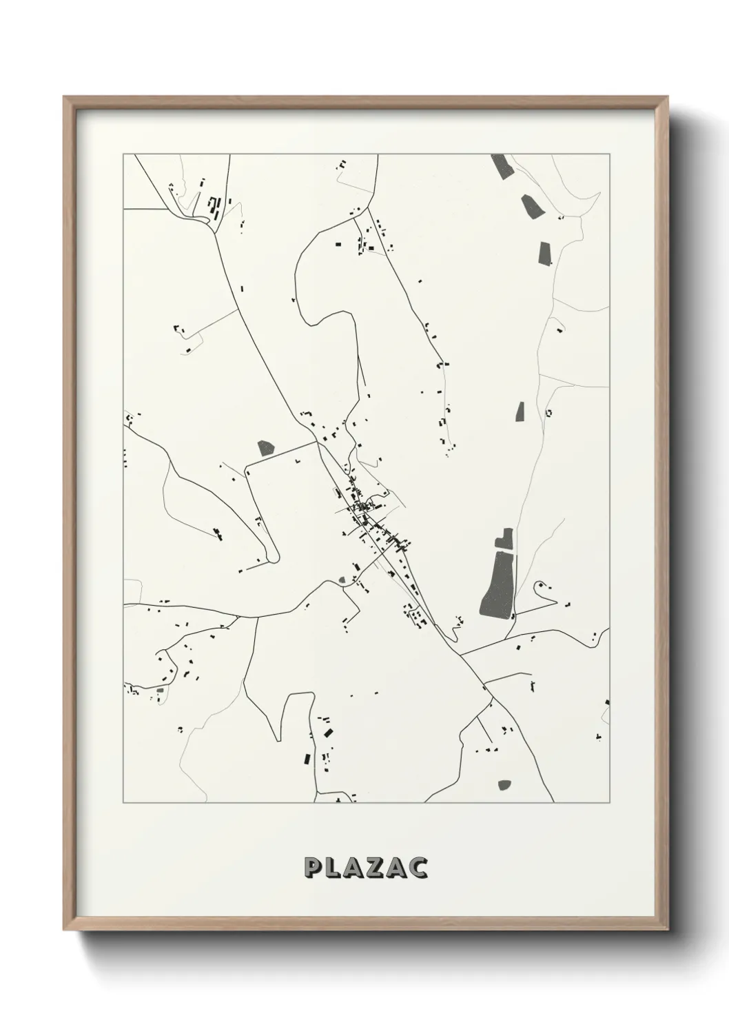 Un poster cartePlazac