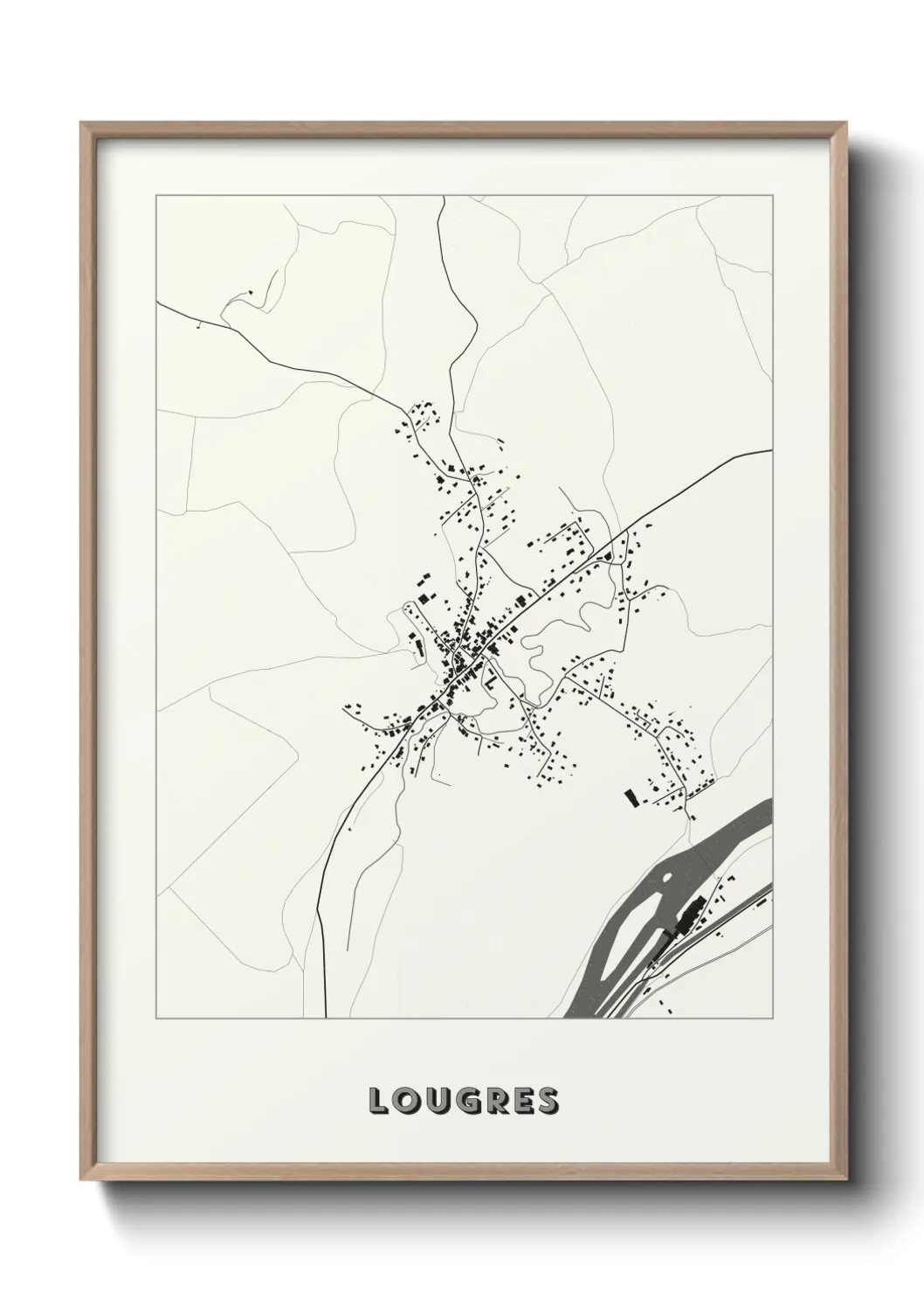 Un poster carteLougres