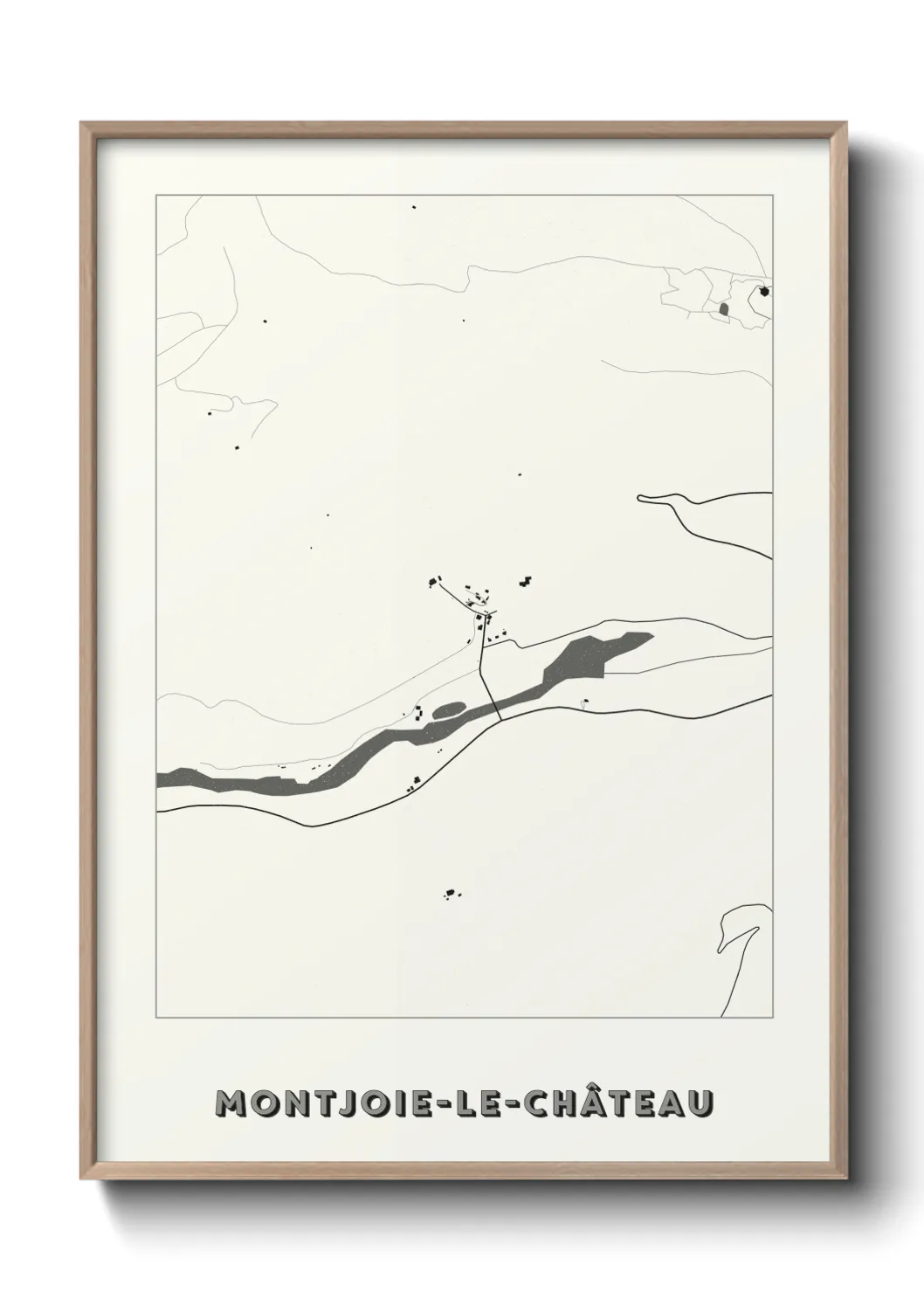 Un poster carteMontjoie-le-Château