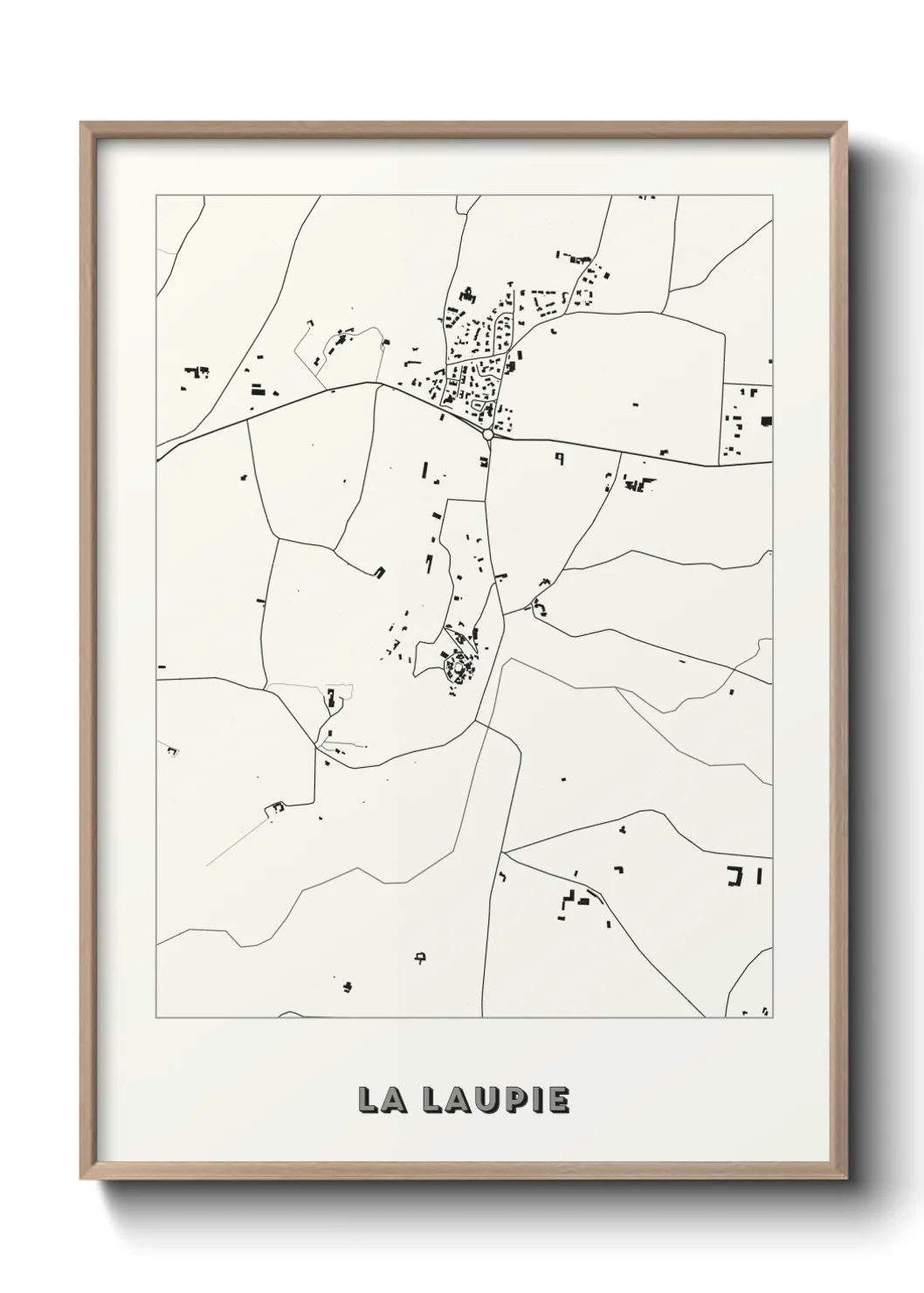 Un poster carteLa Laupie