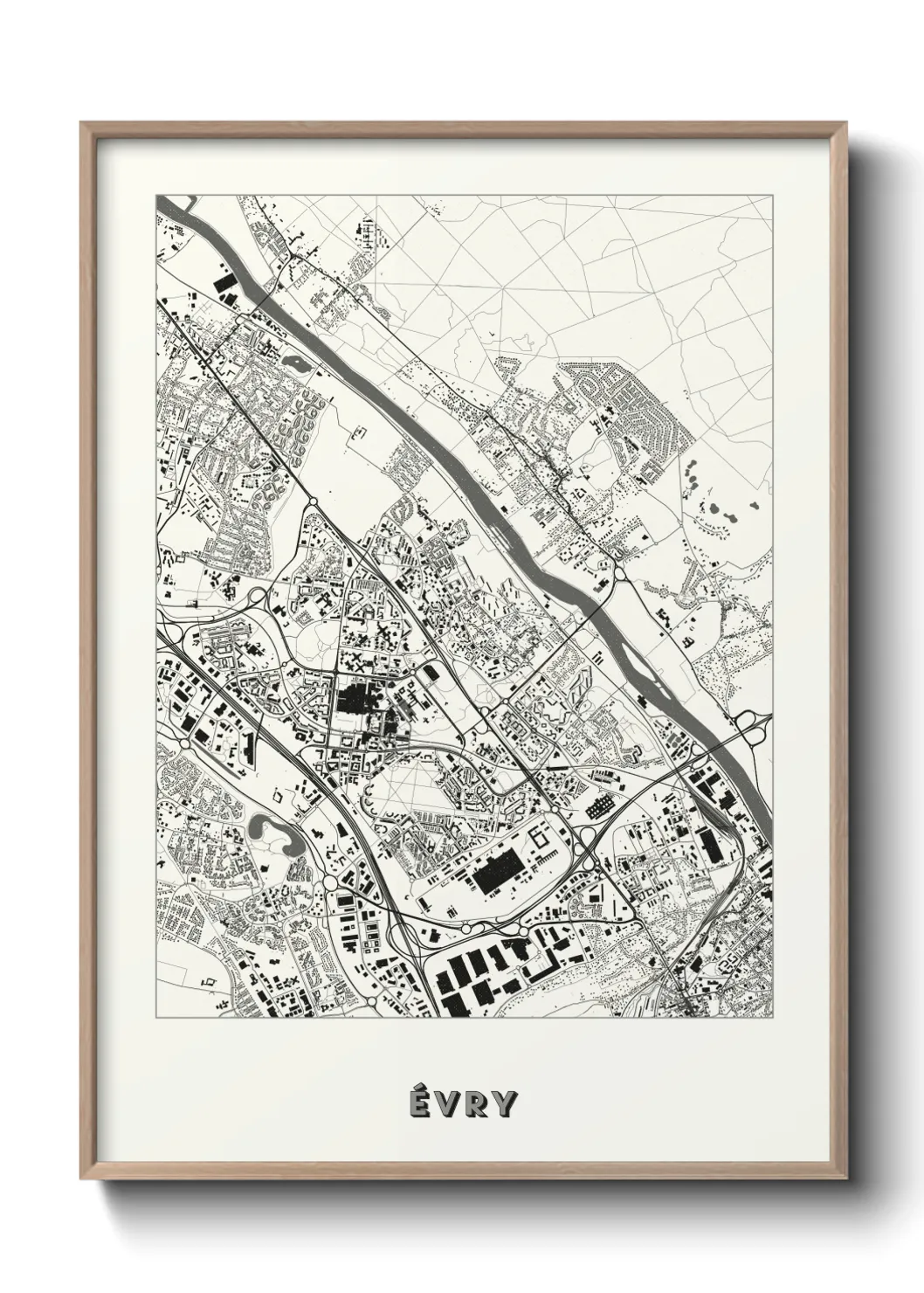 Un poster carteÉvry