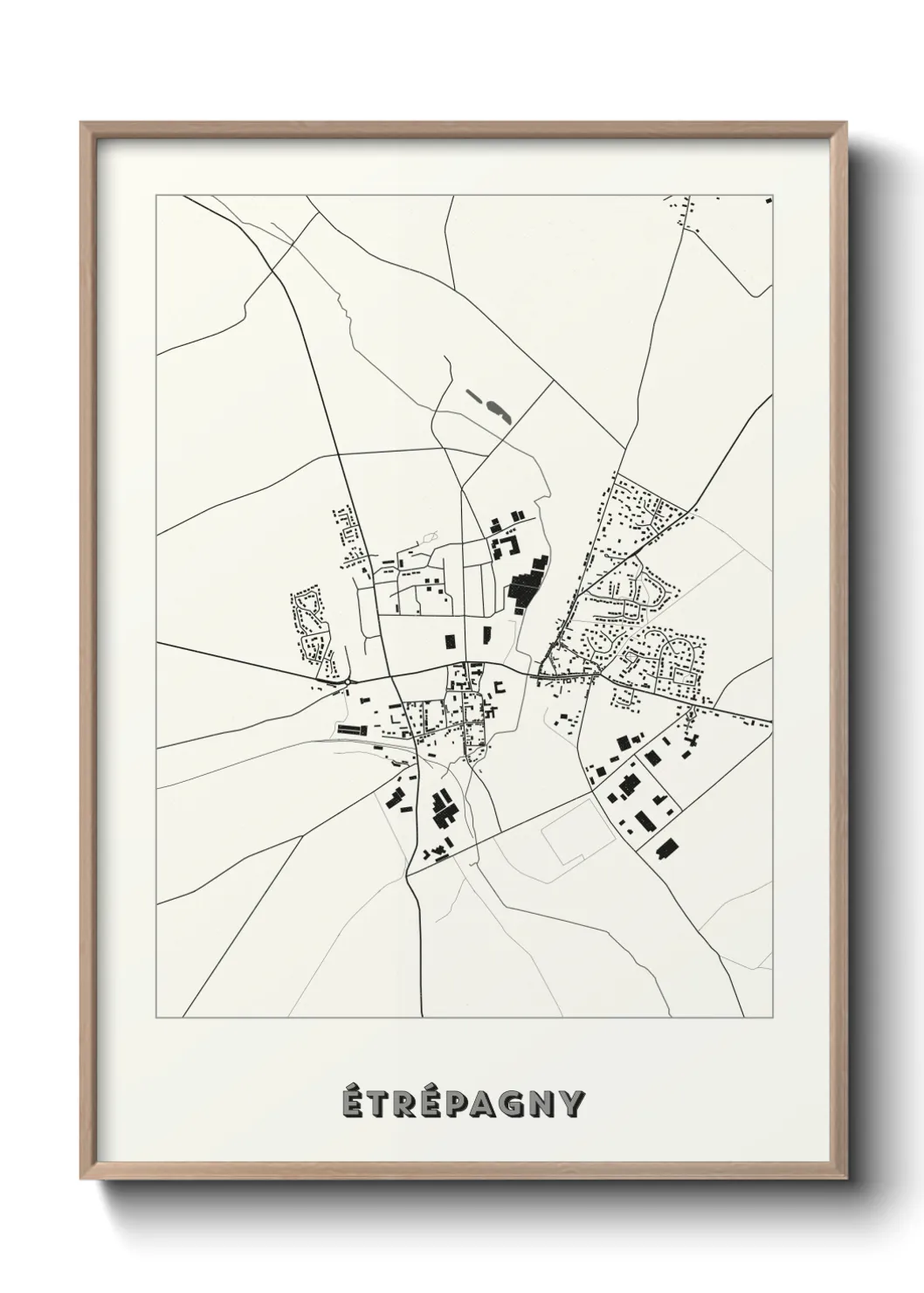 Un poster carteÉtrépagny